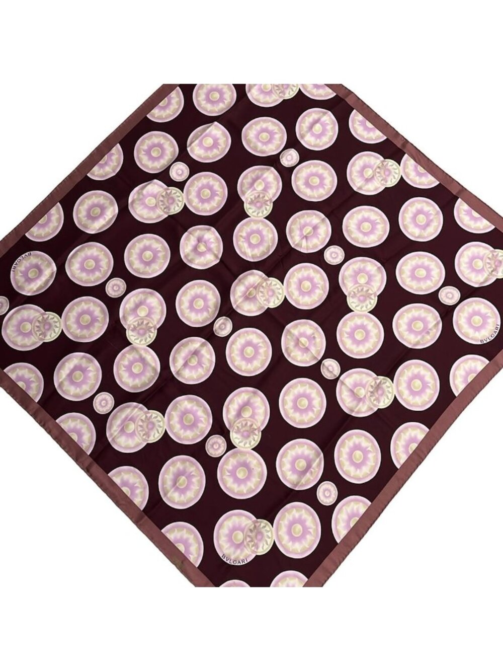 Bvlgari Scarf Bordeaux Pink